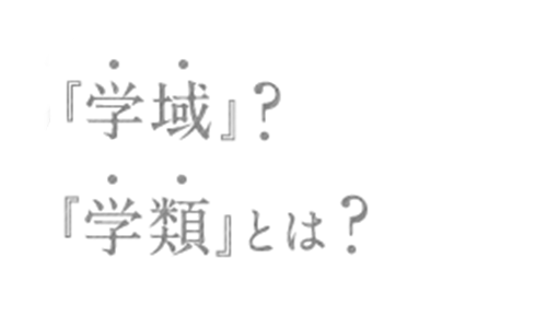 3学域？17学類とは？