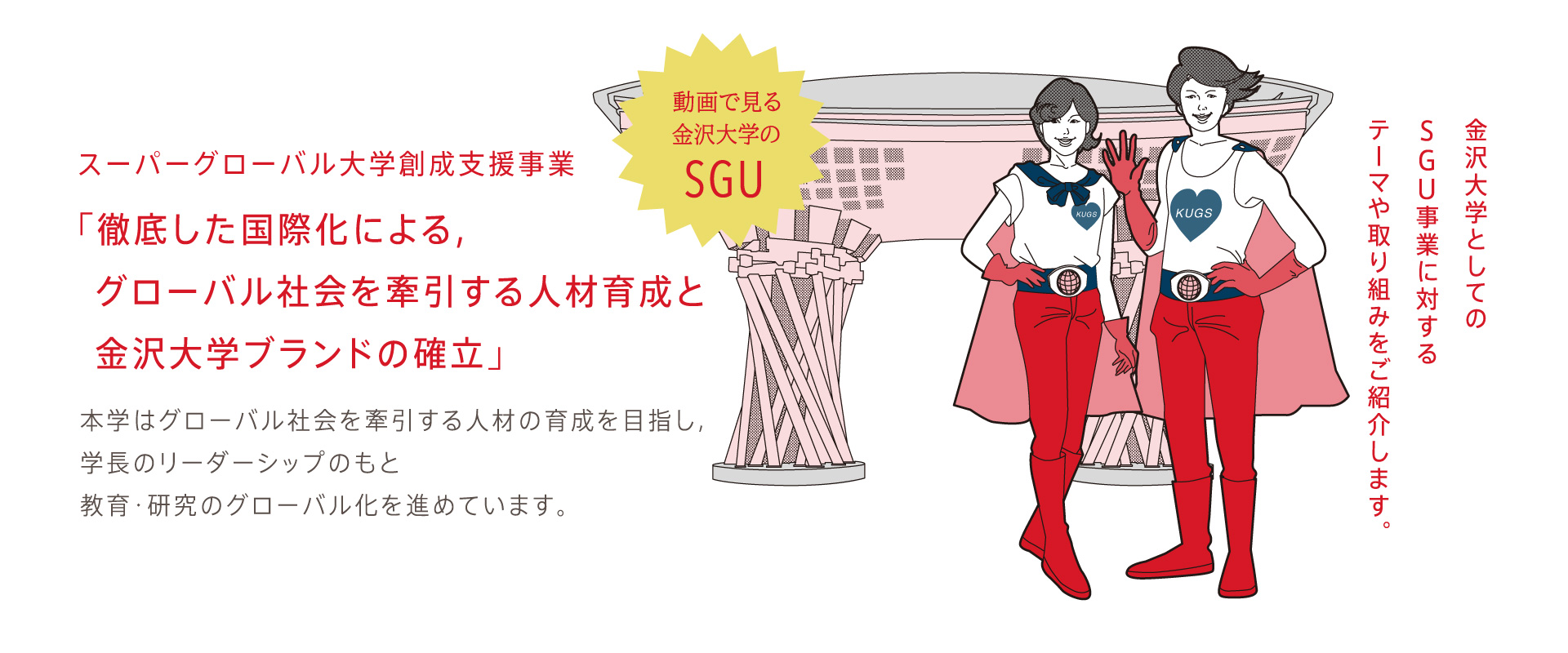 Kanazawa University’s SGU project