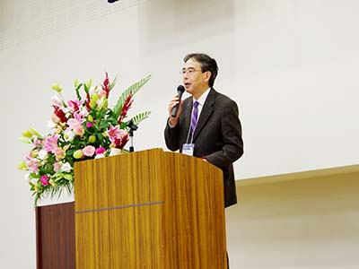 和田学長による特別講演